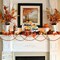 3 Pcs Fall Pumpkin Decor Wooden Table Sign Thankful Blessed Grateful Tabletop for Autumn Farmhouse Vintage Thanksgiving Harvest Party Rustic Home Room Table Shelf Halloween Decorations